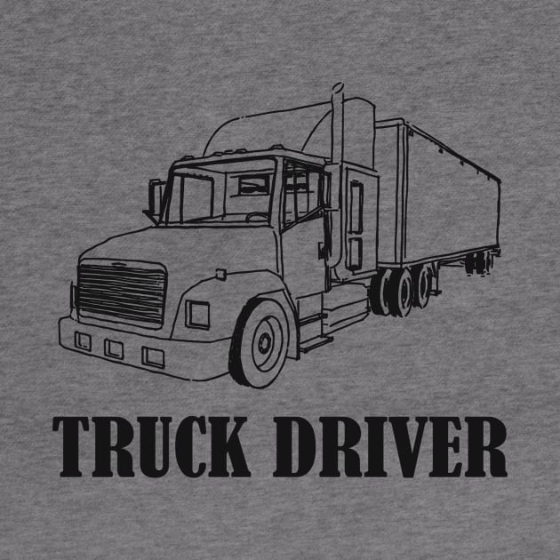 Truck Driver Trucker by Foxxy Merch